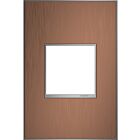 Legrand AWM2GCU4 Plaque murale sans vis à 2 postes