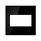 Legrand AWM2GMB4 Plaque murale sans vis à 2 postes