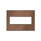 Legrand AWM3GCU4 Plaque murale sans vis à 3 postes