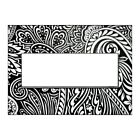 Legrand AWM3GM4 Plaque murale sans vis à 3 postes