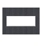 Legrand AWM3GRG4 Plaque murale sans vis à 3 postes
