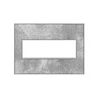 Legrand AWM3GSP4 Plaque murale sans vis à 3 postes