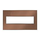 Legrand AWM4GCU4 Plaque murale sans vis à 4 postes