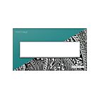 Legrand AWM4GM4 Plaque murale sans vis à 4 postes