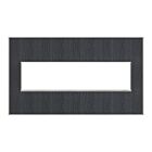 Legrand AWM4GRG4 Plaque murale sans vis à 4 postes