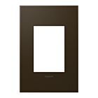 Legrand AWP1G3BR4 Plaque murale sans vis à 1 poste