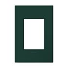 Legrand AWP1G3EG Plaque murale sans vis One-Plus-Gang avec Microban