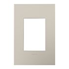 Legrand AWP1G3GG4 Plaque murale sans vis à 1 poste