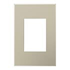 Legrand AWP1G3TM4 Plaque murale sans vis à 1 poste