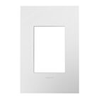 Legrand AWP1G3WHW4 Plaque murale sans vis à 1 poste
