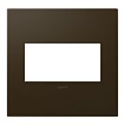 Legrand AWP2GBR4 Plaque murale sans vis à 2 postes