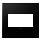 Legrand AWP2GGR4 Plaque murale sans vis à 2 postes