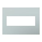 Legrand AWP3GBL4 Plaque murale sans vis à 3 postes