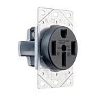 Legrand legrand-3894 50A 125V/250V Noir Prise électrique encastrée