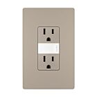 Legrand NTL885TRNICC6 15A 120V/125V Nickel Prise inviolable avec veilleuse
