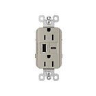Legrand R26USBAC6NICCV4 15A 5.0V Nickel Prise de courant USB