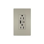 Legrand R26USBAC6NICCV4 15A 5.0V Nickel Prise de courant USB