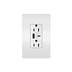 Legrand R26USBAC6W 15A 5.0V Blanc Prise de courant USB