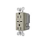 Legrand R26USBCC6NICCV4 15A 5.0V Nickel Prise de courant USB