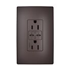 Legrand R26USBPD65 15A 5.0V/9.0V/15.0V Brun Prise de courant USB