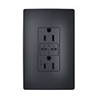 Legrand R26USBPD65GCC6 15A 5.0V/9.0V/15.0V Graphite Prise de courant USB