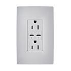 Legrand R26USBPD65GRY 15A 5.0V/9.0V/15.0V Gris Prise de courant USB