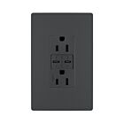 Legrand R26USBPDGCC6 15A 5.0V/9.0V/15.0V Graphite Prise de courant USB
