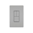 Legrand RCD113GRY Deux interrupteurs unipolaires et un interrupteur unipolaire/à trois voies