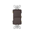 Legrand RCD33 Deux interrupteurs unipolaires/à trois voies