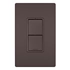 Legrand RCD33DBCC6 Deux interrupteurs unipolaires/à trois voies