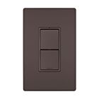 Legrand RCD33DBCC6 Deux interrupteurs unipolaires/à trois voies