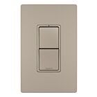 Legrand RCD33NICC6 Deux interrupteurs unipolaires/à trois voies