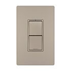 Legrand RCD33NICC6 Deux interrupteurs unipolaires/à trois voies