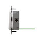 Legrand RHL153PWPW Variateur unipolaire à 3 voies avec plaque murale