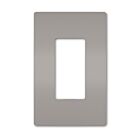 Legrand RWP26GRY Plaque murale sans vis à 1 poste