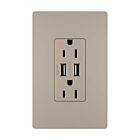 Legrand TM826USBNICC6 15A 5.0V Nickel Prise de courant USB