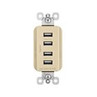 Legrand TM8USB4ICC6 15A Ivoire Chargeur USB de type A