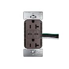 Legrand TR20USBPD65 20A 125V Brun Prise de courant USB commerciale