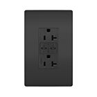 Legrand TR20USBPDBK 20A 125V Noir Prise de courant USB