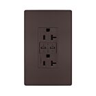 Legrand TR20USBPDDB 20A 125V Bronze foncé Prise de courant USB