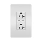 Legrand TR20USBPDW 20A 125V Blanc Prise de courant USB