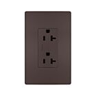 Legrand TR26352RDBCC6 20A Bronze foncé Réceptacle inviolable