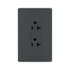 Legrand TR26352RGCC6 20A 125V Graphite Réceptacle inviolable