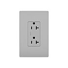 Legrand TR26352RGRY 20A 125V Gris Réceptacle inviolable