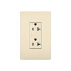 Legrand TR26352RLA 20A 125V Amande claire Réceptacle inviolable