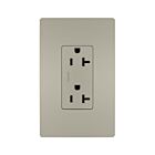 Legrand TR26352RNICC6 20A 125V Nickel Réceptacle inviolable