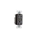 Legrand TR5362USBBK 20A 125V Noir Prise de courant USB