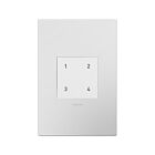 Legrand WNACB40W1 Interrupteur de scène intelligent sans fil avec Netatmo