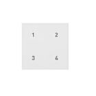 Legrand WNACB46W1 Blanc Contrôleur de scènes intelligent filaire avec Netatmo