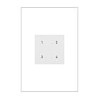 Legrand WNACB46W1 Blanc Contrôleur de scènes intelligent filaire avec Netatmo